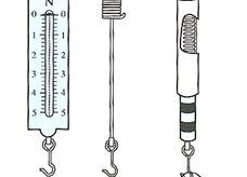 弹簧测力计的结构
