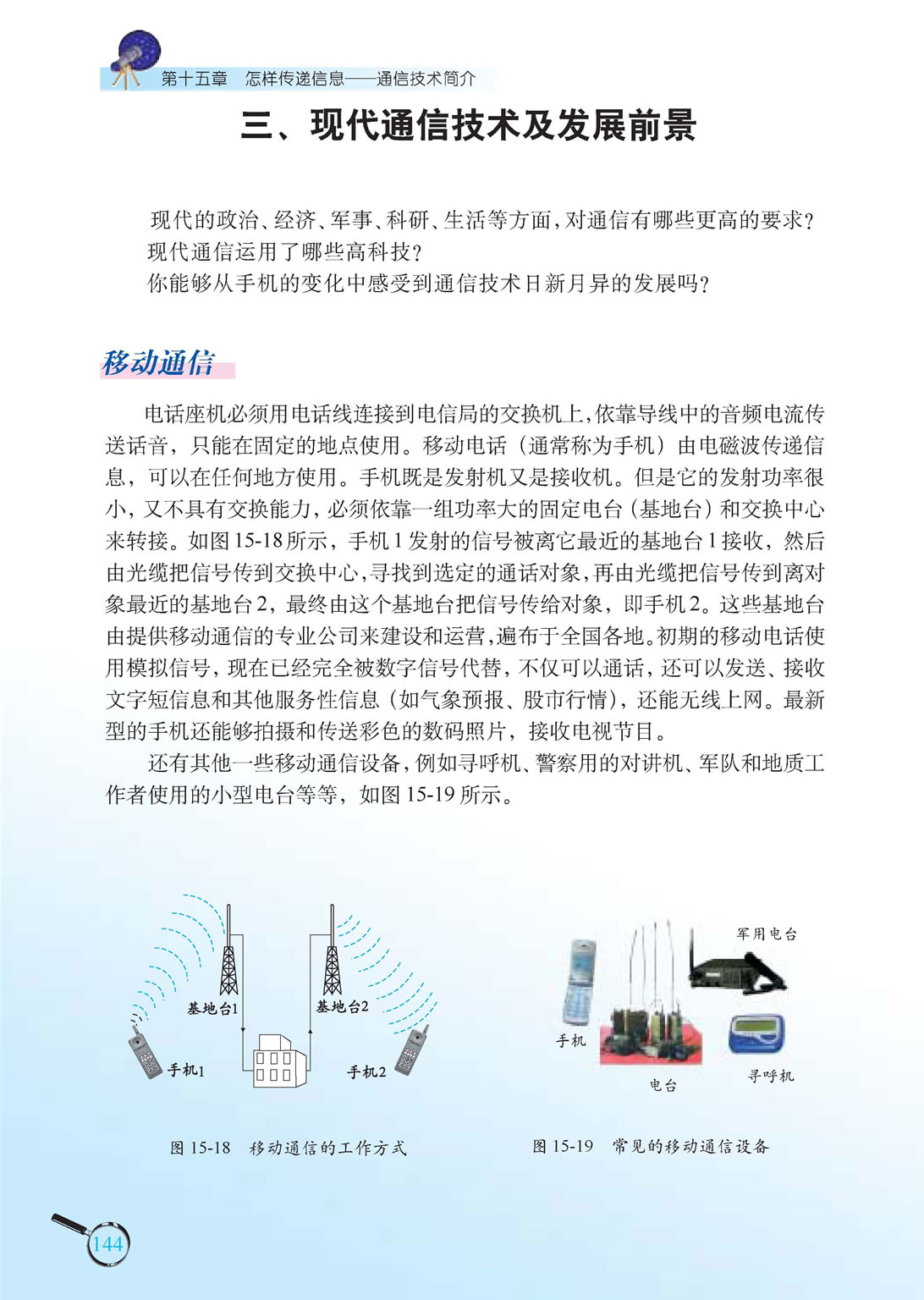 15.3 现代通信技术及发展前景1