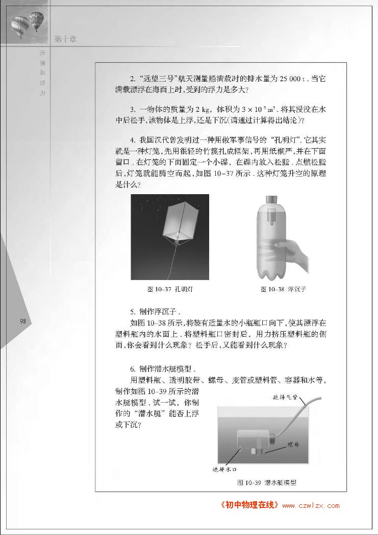 10.5物体的浮与沉4