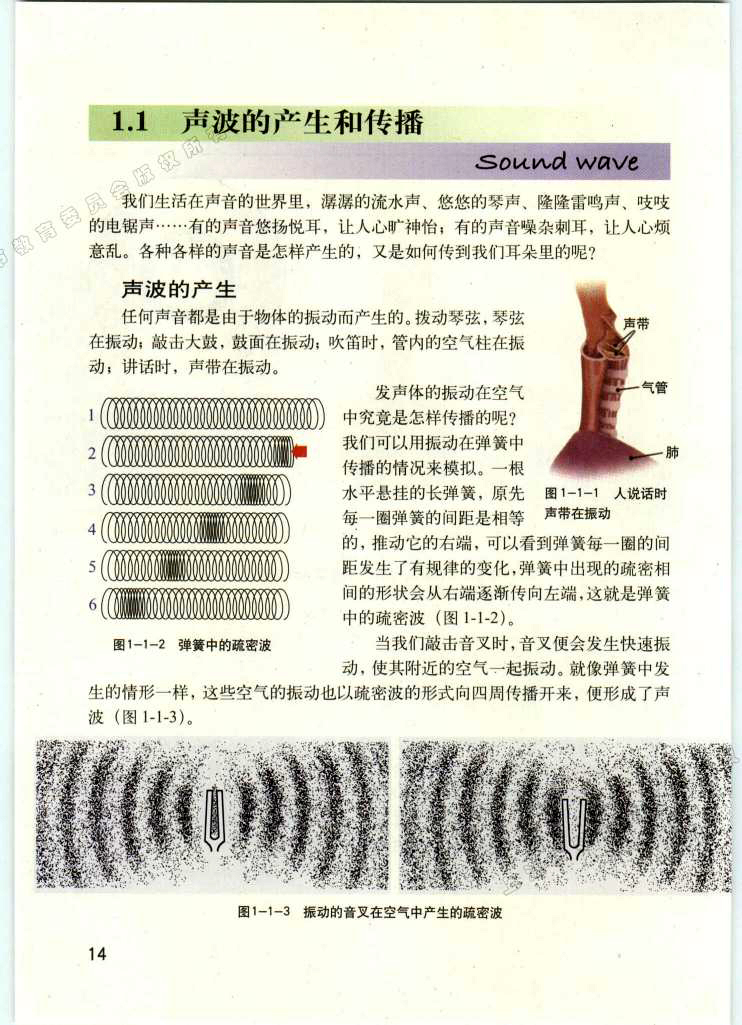 1.1声波的产生和传播1