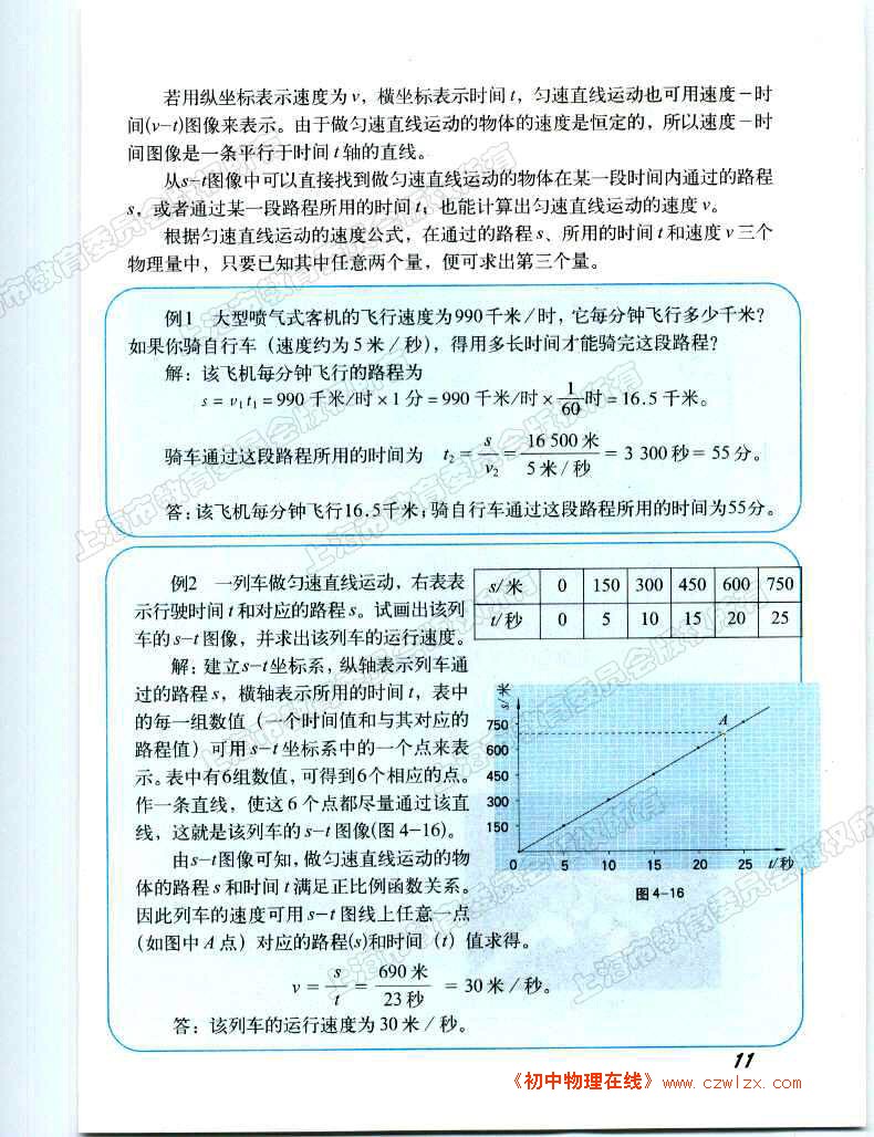 匀速直线运动4