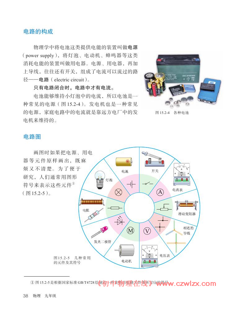 《15.2电流和电路》电子课本3