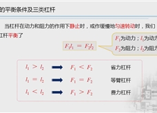 人教版八年级物理下册视频微课堂：12.1杠杆的分类