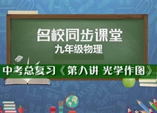 【名校同步课堂】河南省实验中学中考总复习《第八讲 光学作图》线上授课视频(李涛)