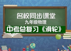 【名校同步课堂】河南省实验中学中考总复习《滑轮》线上授课视频(人教版，苗爱丽)